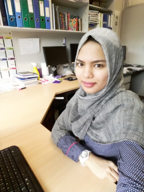 Dr. Sharifah Farhana : Postdoctoral Fellow